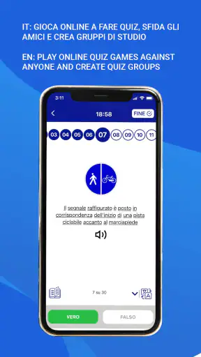 Quiz Patente Tradotto 2024 screenshot