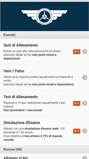 Quiz PPL(A) Italiano screenshot