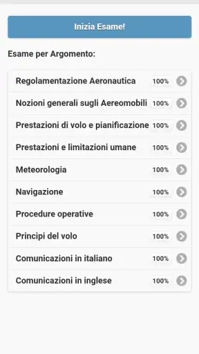 Quiz PPL(A) Italiano screenshot