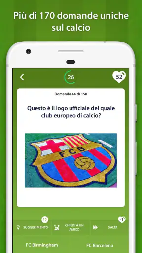 Quiz sul Calcio - Trivia screenshot
