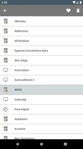 Quotidiani Italiani screenshot