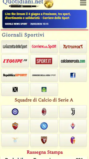 Quotidiani.net screenshot