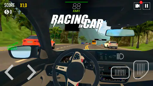 Racing in Car 2021 screenshot
