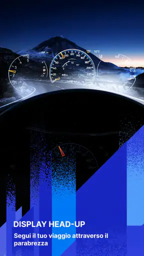 Radar, tachimetro, GPS, HUD screenshot