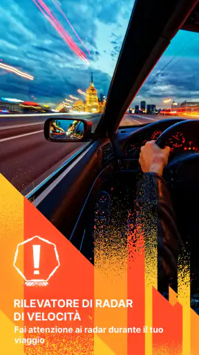 Radar, tachimetro, GPS, HUD screenshot