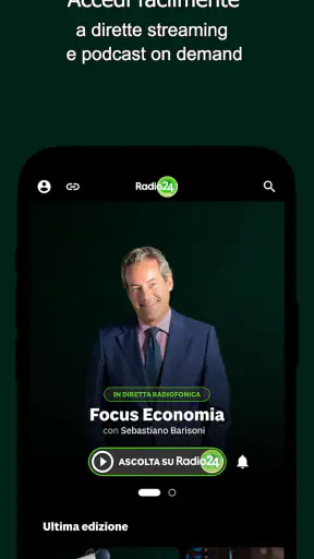 Radio 24 screenshot