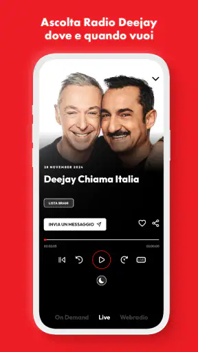 Radio Deejay screenshot
