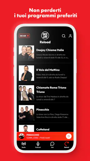 Radio Deejay screenshot