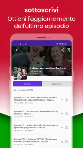 Radio FM: Live Italian Radios screenshot