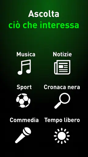 radio.it - radio e podcast screenshot