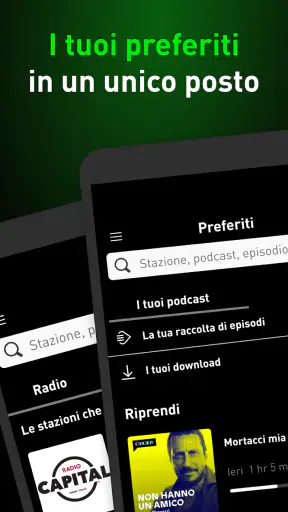 radio.it - radio e podcast screenshot