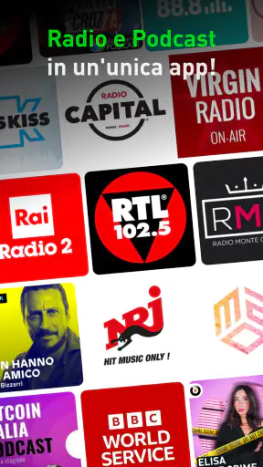 radio.it - radio e podcast screenshot