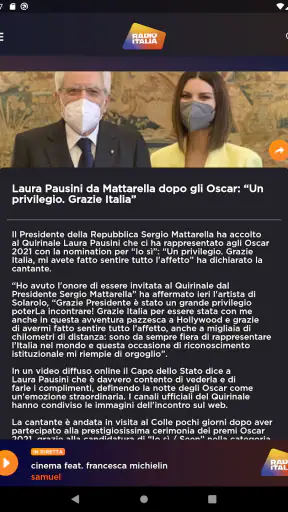 Radio Italia screenshot