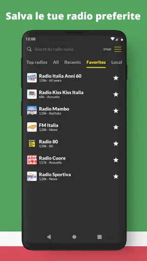 Radio Italia: Radio FM Online screenshot