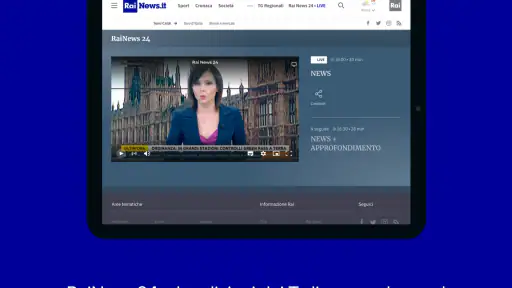 RaiNews screenshot