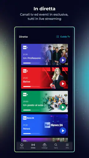 RaiPlay screenshot