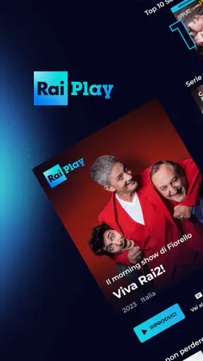 RaiPlay per Android TV screenshot