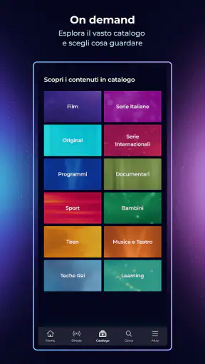 RaiPlay per Android TV screenshot