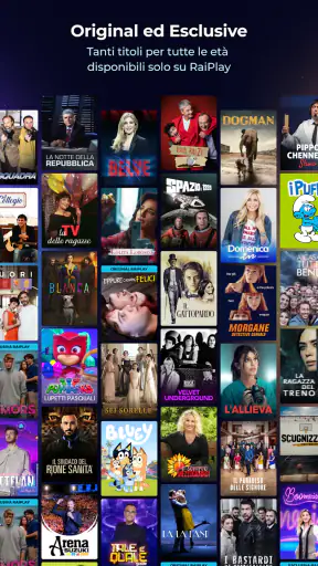 RaiPlay per Android TV screenshot