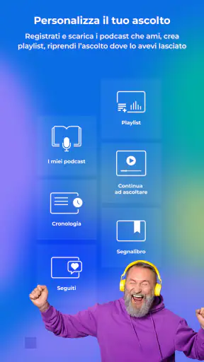 RaiPlay Sound: radio e podcast screenshot
