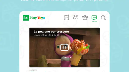 RaiPlay Yoyo screenshot