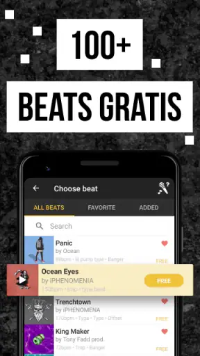 Rap Fame - Studio Rap con beat screenshot