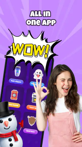 Rasoio Elettrico Prank App screenshot