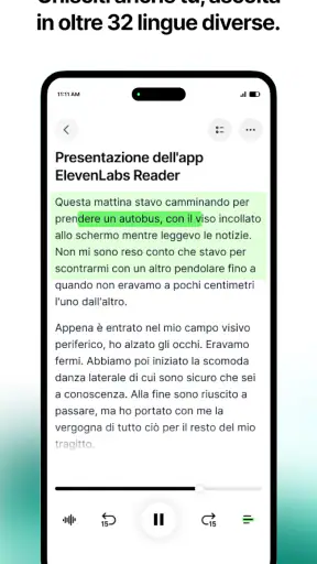 ElevenReader screenshot