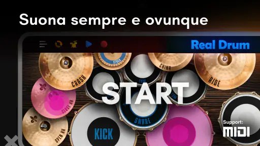 Real Drum batteria elettronica screenshot
