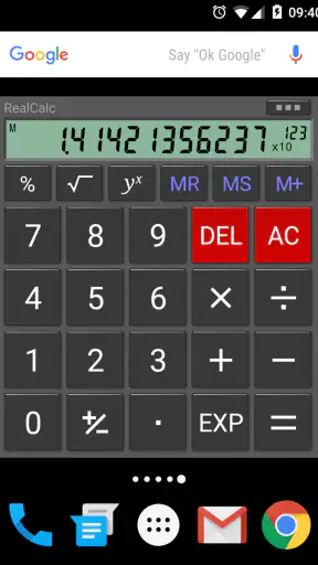 RealCalc Plus screenshot