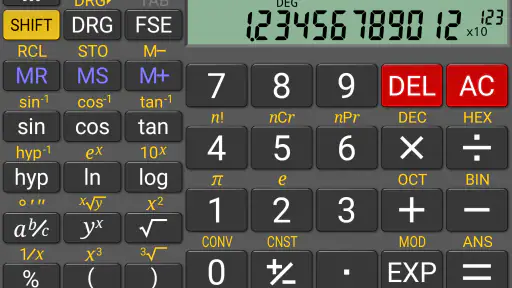 RealCalc Plus screenshot