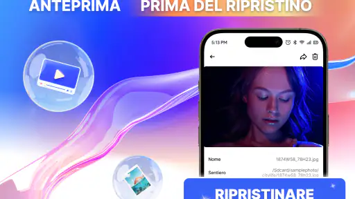 Recupero File e Foto screenshot