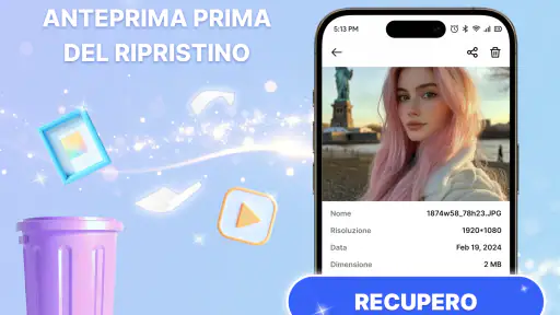Recupero File - Foto & Video screenshot