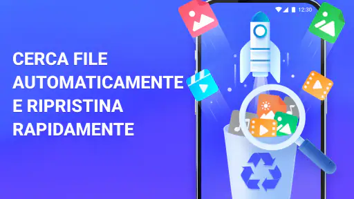 Recupero Foto, Recupero File screenshot