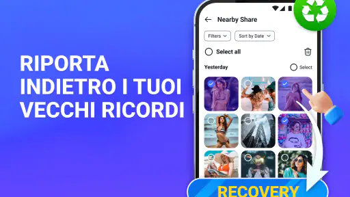 Recupero Foto, Recupero File screenshot