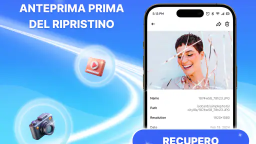 Recupero Foto, Recupero Video screenshot
