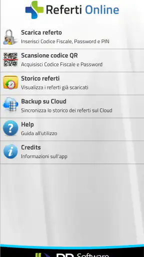 Referti Online screenshot