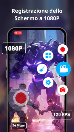Registra Schermo Video HD screenshot