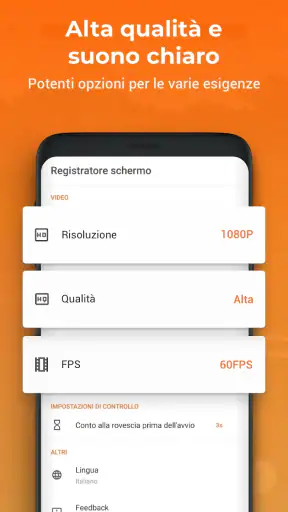 Registra Schermo - XRecorder screenshot