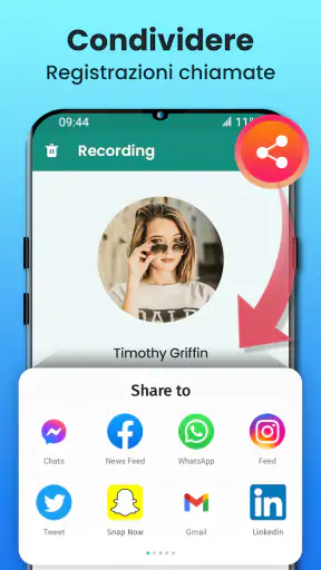 Registratore di telefonate screenshot