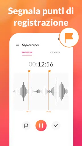 Registratore e memo vocali screenshot