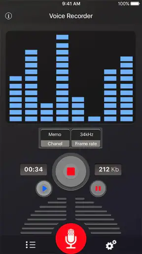 Registratore Vocale screenshot