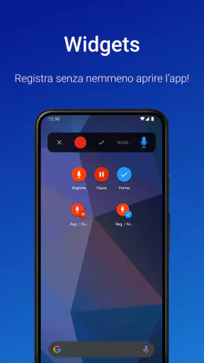 Registratore Vocale Facile screenshot