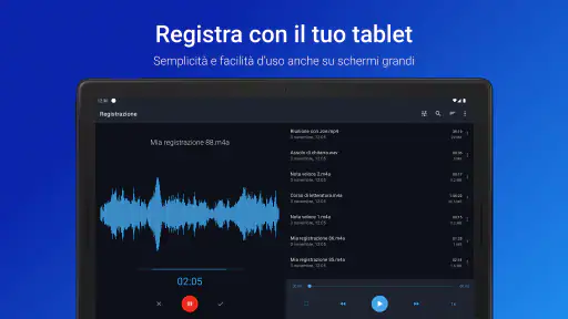 Registratore Vocale Facile screenshot