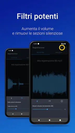 Registratore Vocale Facile Pro screenshot