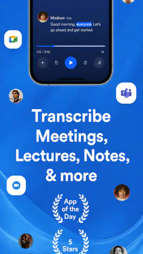 Registratore vocale & Note IA screenshot