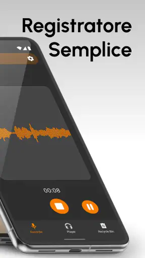 Registratore Vocale Semplice screenshot