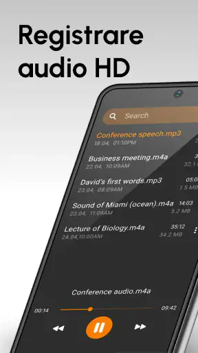 Registratore Vocale Semplice screenshot