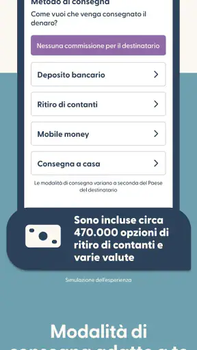 Remitly app: Invia denaro screenshot