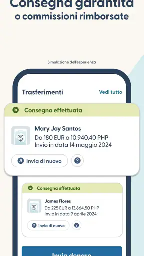 Remitly app: Invia denaro screenshot